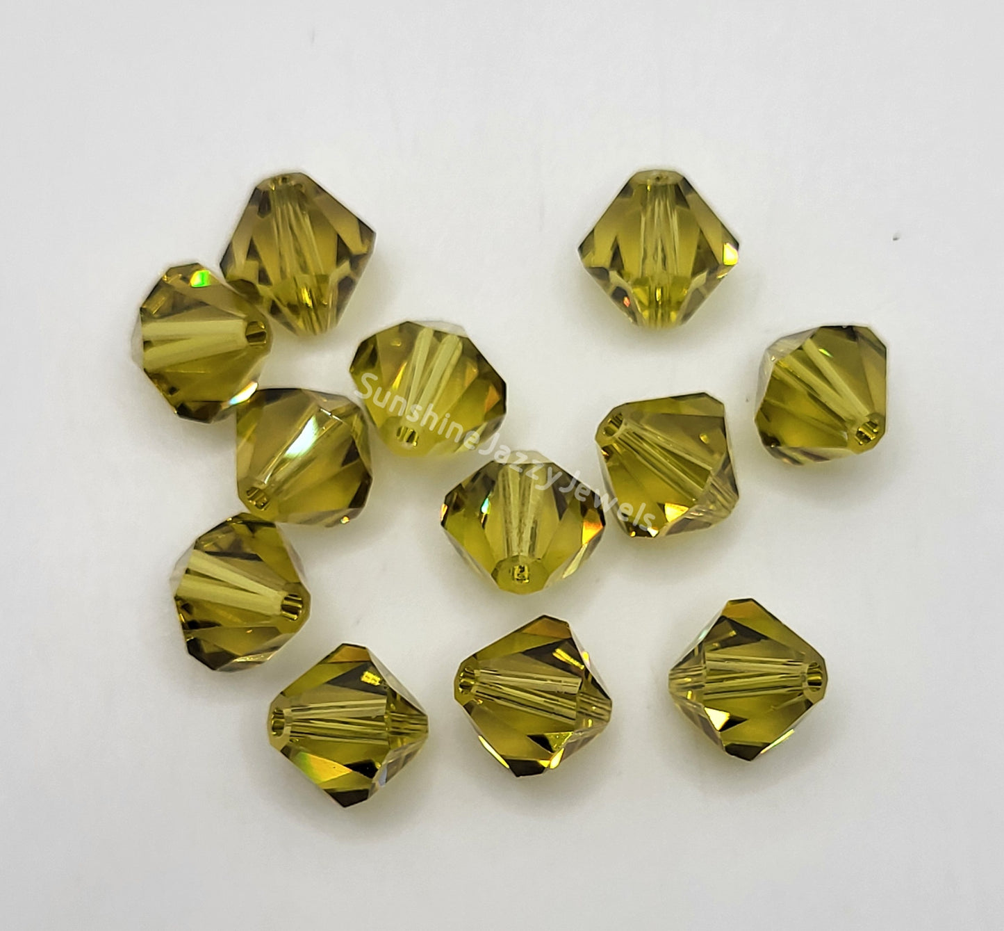 #5328 - Swarovski Crystal 8mm Bicone Beads; Classic Colors