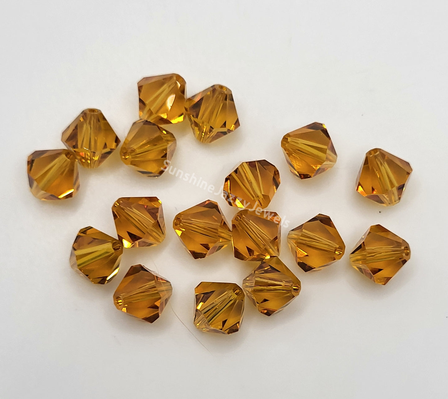 #5328 - Swarovski Crystal 8mm Bicone Beads; Classic Colors