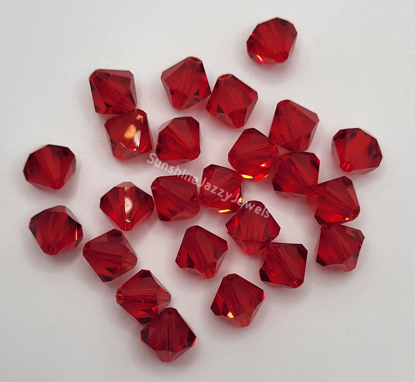 #5328 - Swarovski Crystal 8mm Bicone Beads; Classic Colors