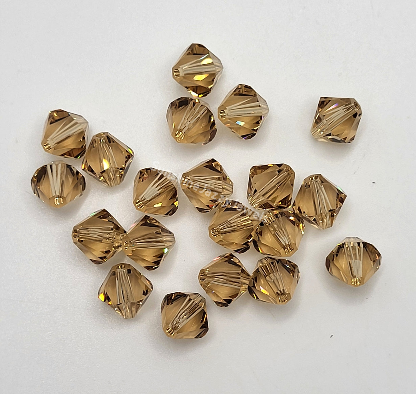 #5328 - Swarovski Crystal 8mm Bicone Beads; Classic Colors