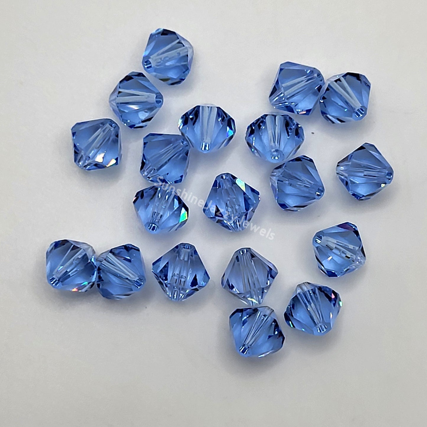 #5328 - Swarovski Crystal 8mm Bicone Beads; Classic Colors