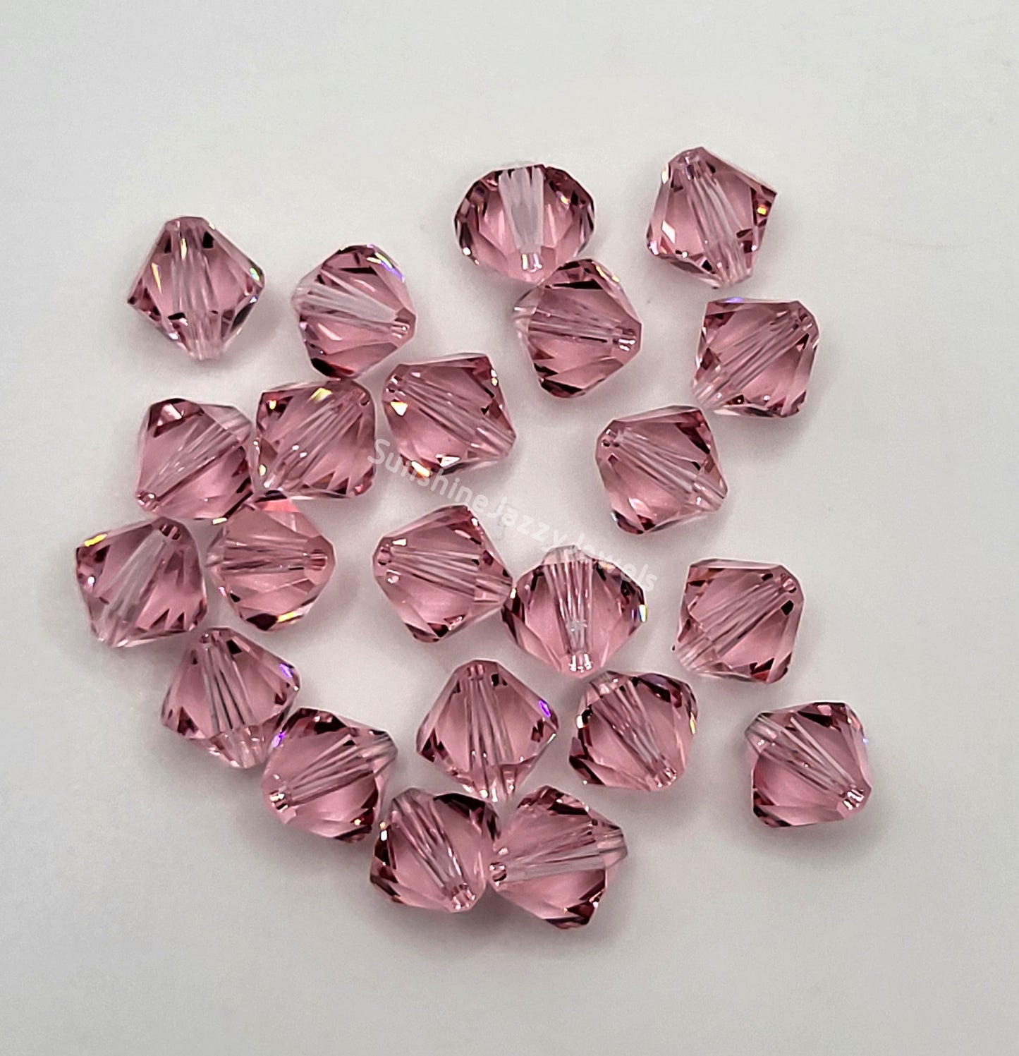 #5328 - Swarovski Crystal 8mm Bicone Beads; Classic Colors