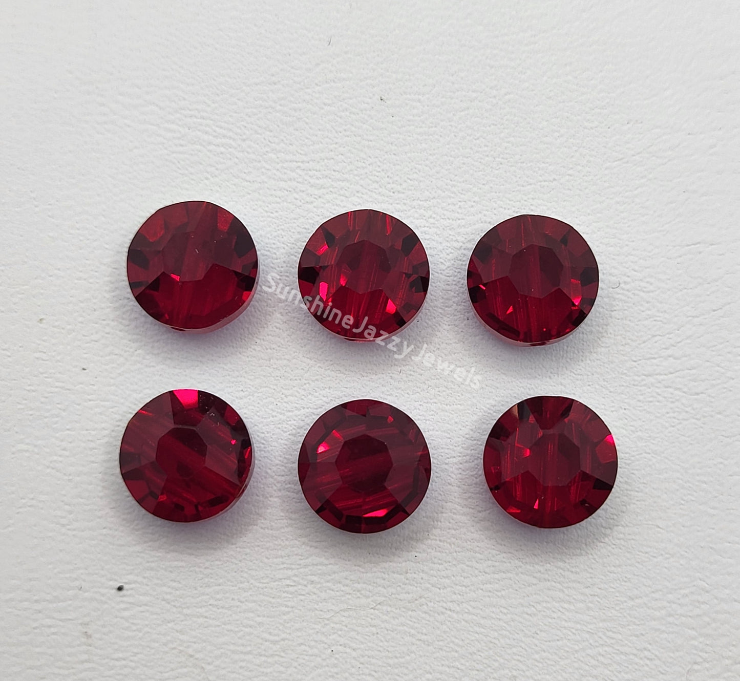 #5100 - Swarovski Crystal 8mm Lentil Beads (aka Pill/ Tablet Beads)