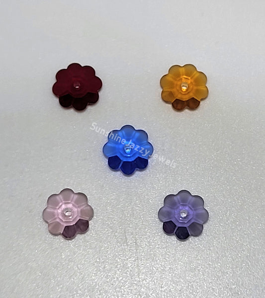 #3700 - Swarovski Crystal 8mm Margarita Beads; Sew On Button