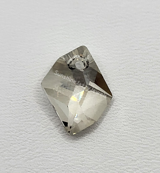 #6680 - Swarovski Crystal Silver Shade 14mm Cosmic Pendant; LAST ONE