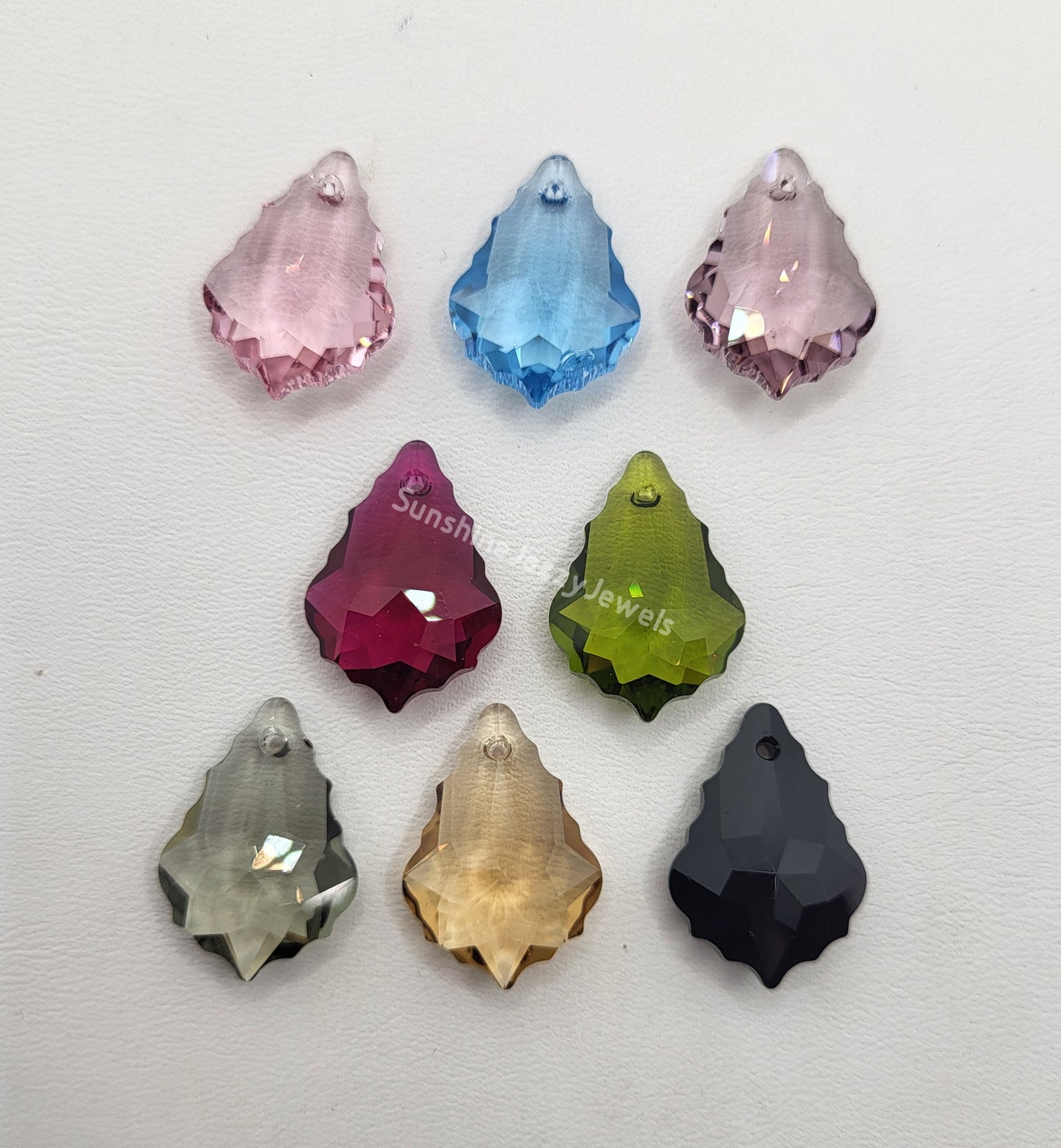 #6090 - Swarovski Crystal Baroque Pendant; 16mm or 22mm; Many Colors!