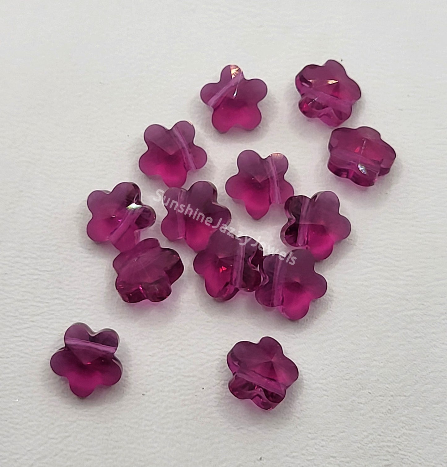 #5744 - Swarovski Crystal 8mm Flower Beads; Many Color Choices!!