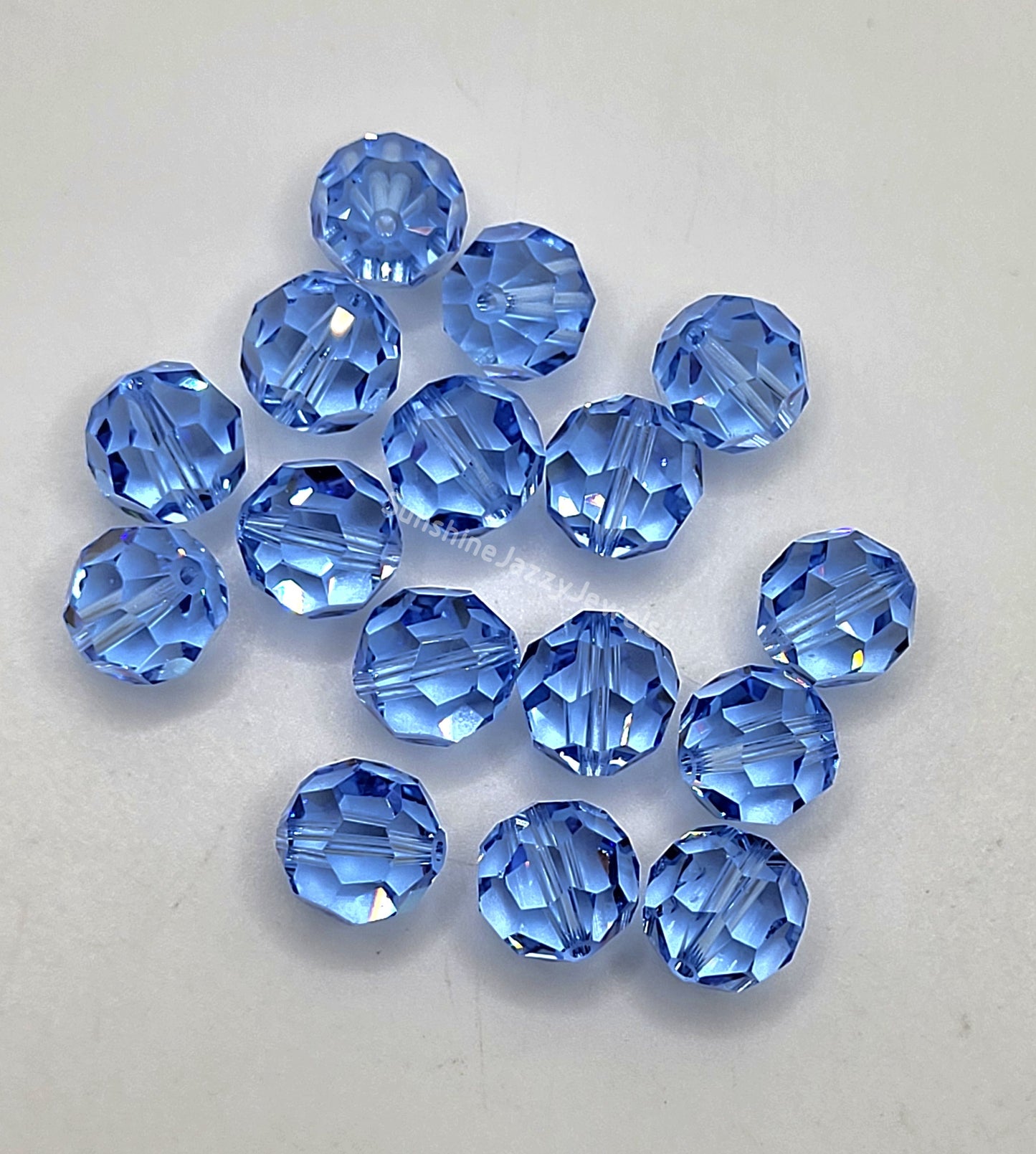 #5000 - Swarovski Crystal 9mm Faceted Round Beads; Multiple Colors