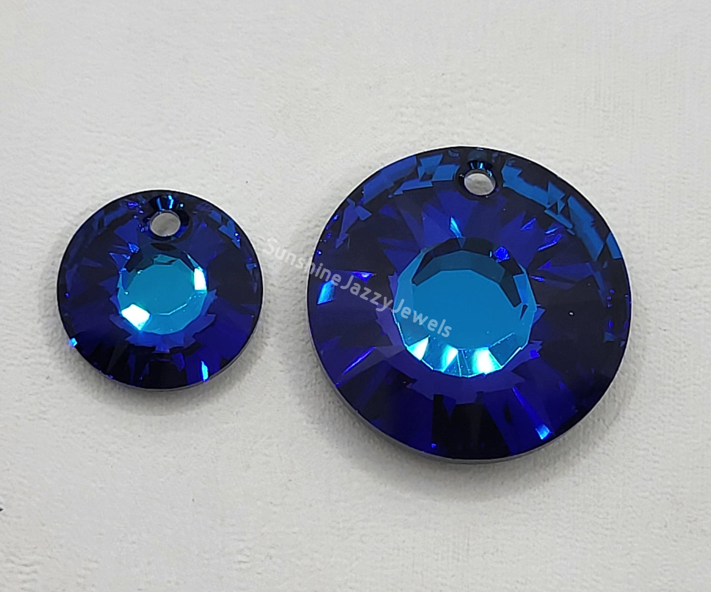 #6724 - Swarovski Crystal Sun Pendants; Many Colors; 12mm or 19mm Size