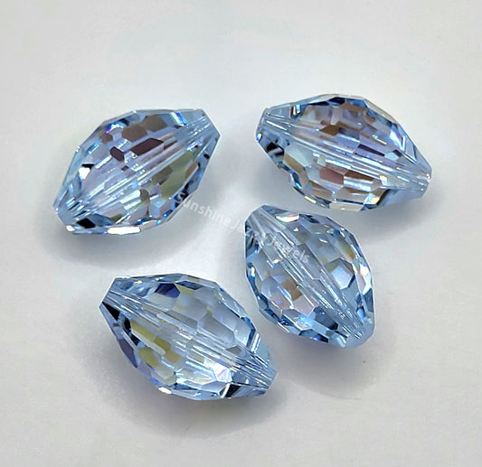 WEB EXCLUSIVE - #5200 - 4pc Swarovski Crystal Lavender AB 18x12mm Oval Beads