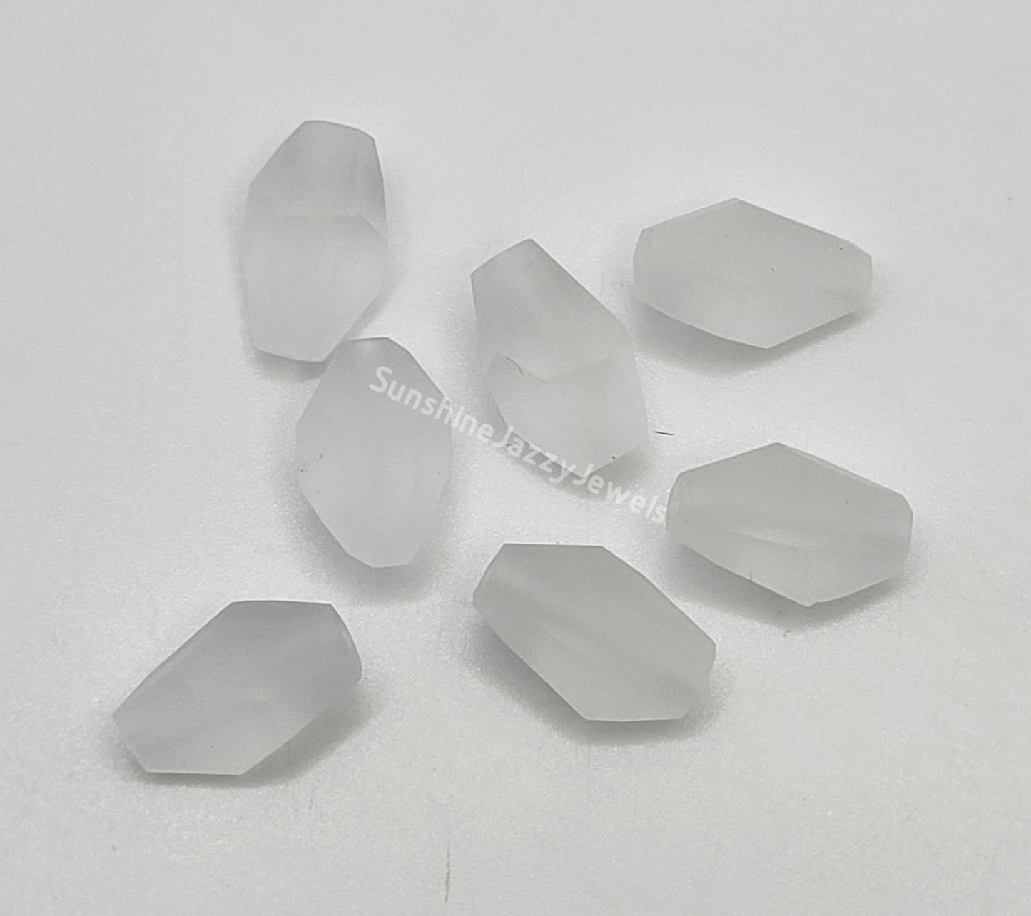 #5203 - Swarovski Crystal 12x8mm Polygon Beads; 4 Beads per Pack
