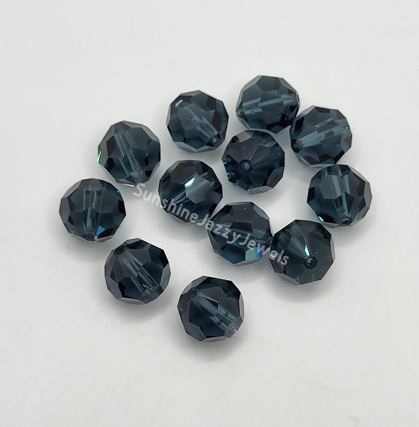 #5000 - Swarovski Crystal 10mm Round Beads; Classic Colors; 6pc per pack