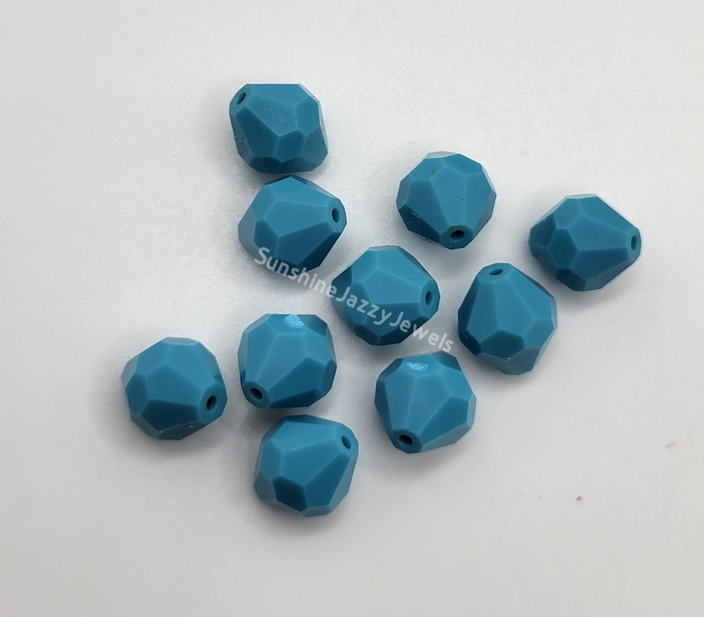 #5304 - Factory Pack Swarovski Crystal 8mm Turquoise Round Bicone Beads; 288pc