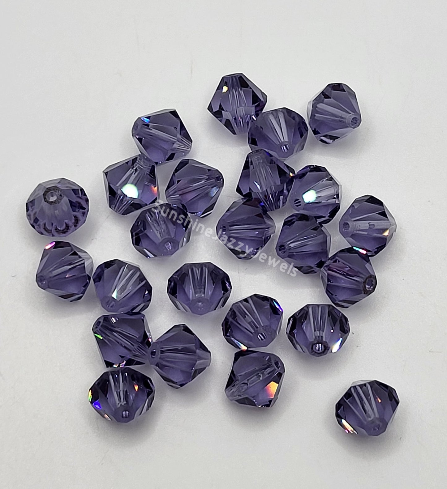 #5328 - Swarovski Crystal 8mm Bicone Beads; Classic Colors; 12pc per pack