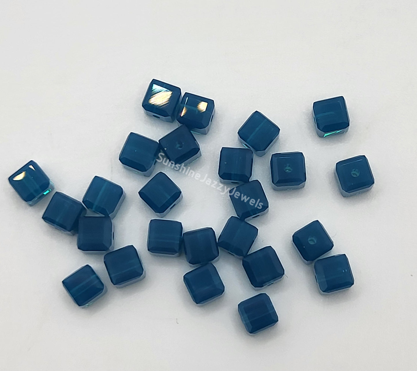 #5601 - Swarovski Crystal 4mm Cube Beads; Classic Colors; 12pc per pack