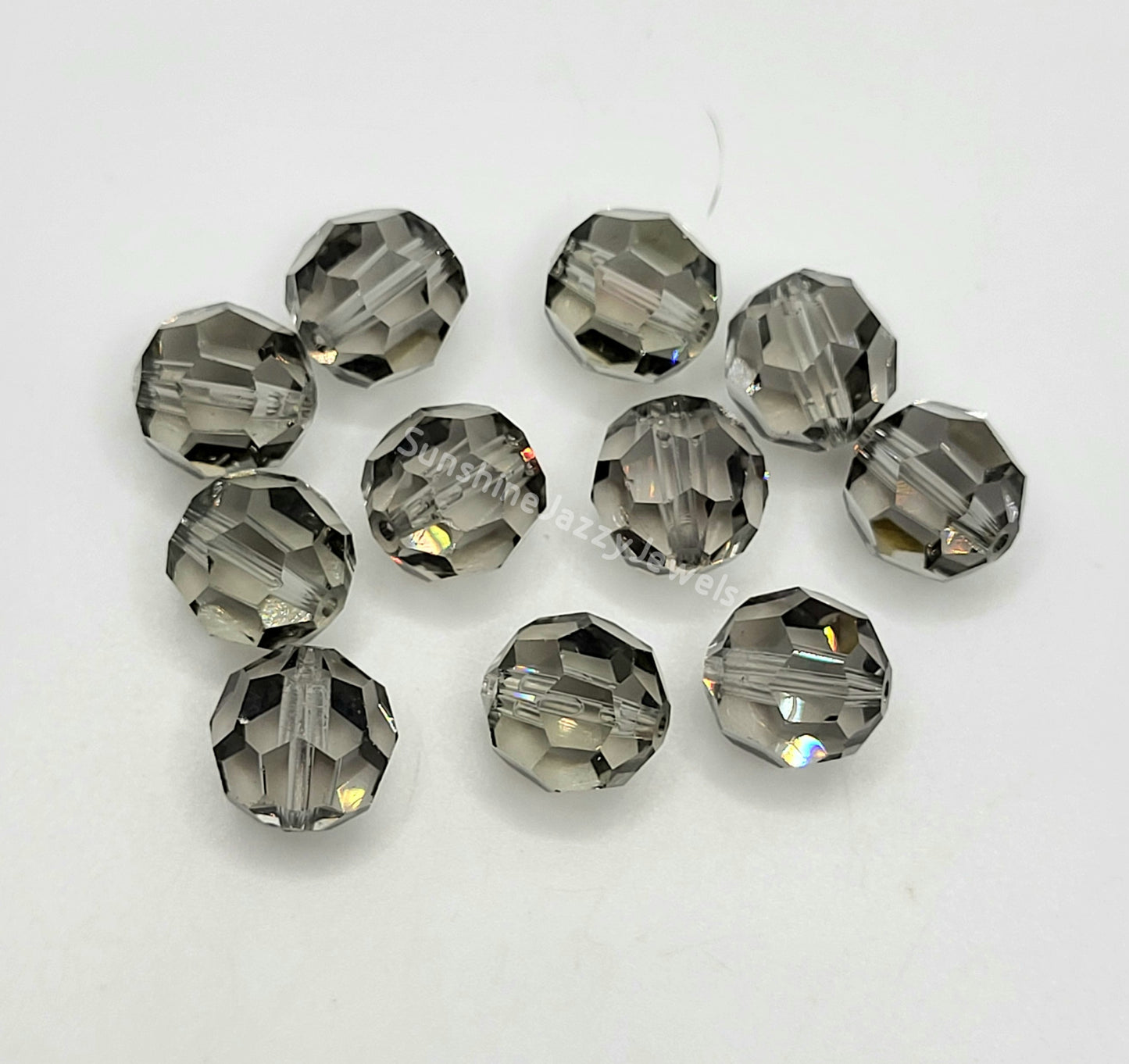 #5000 - Swarovski Crystal 10mm Round Beads; Classic Colors; 6pc per pack