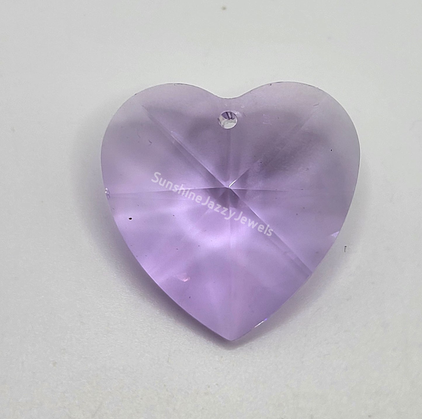 #8781 - Swarovski Strass Crystal 28mm Heart Pendant/ Prism; Many Color Choices!