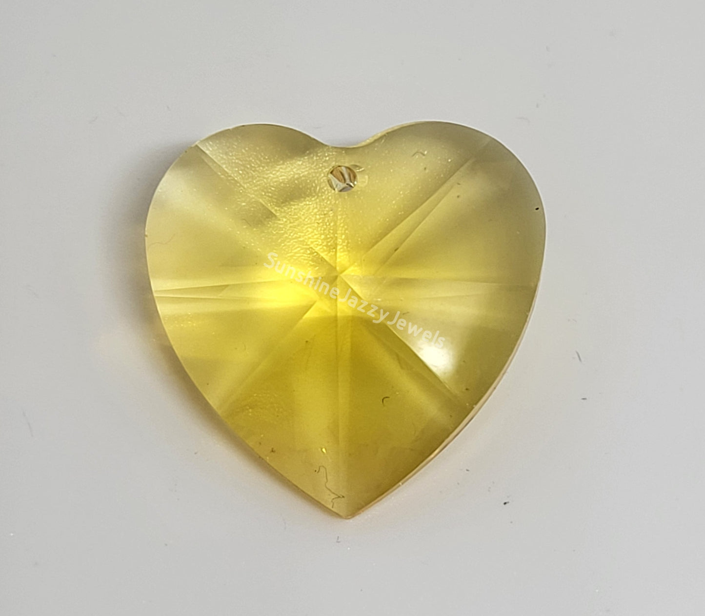 #8781 - Swarovski Strass Crystal 28mm Heart Pendant/ Prism; Many Color Choices!