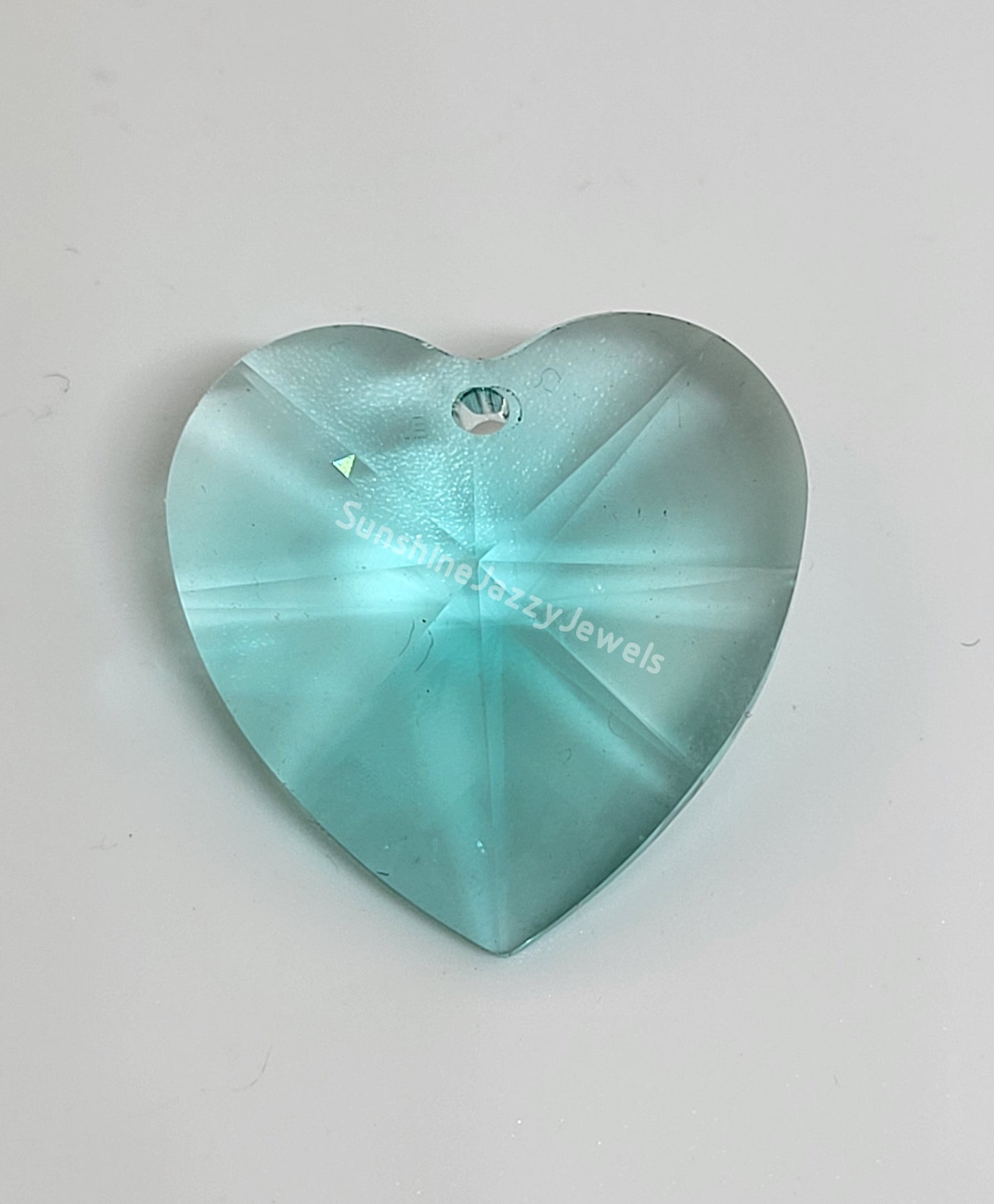 #8781 - Swarovski Strass Crystal 28mm Heart Pendant/ Prism; Many Color Choices!
