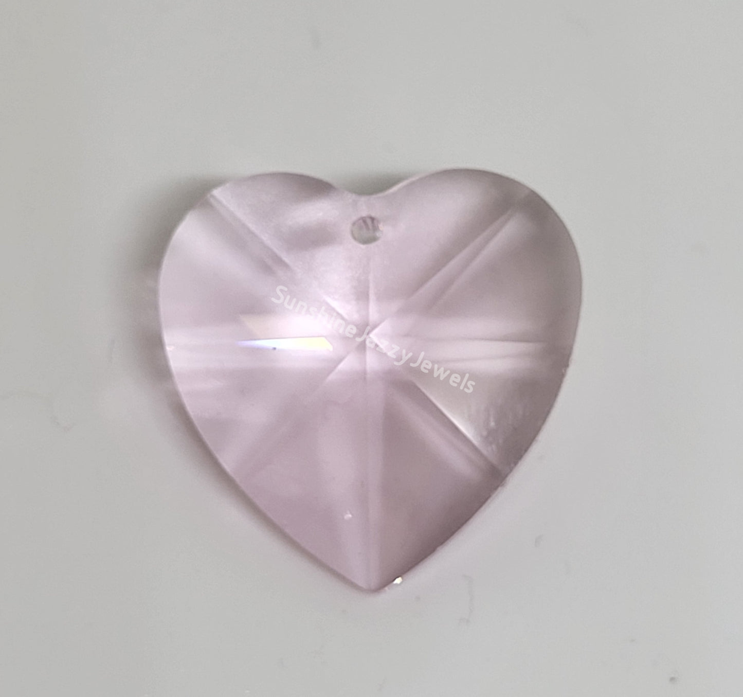 #8781 - Swarovski Strass Crystal 28mm Heart Pendant/ Prism; Many Color Choices!