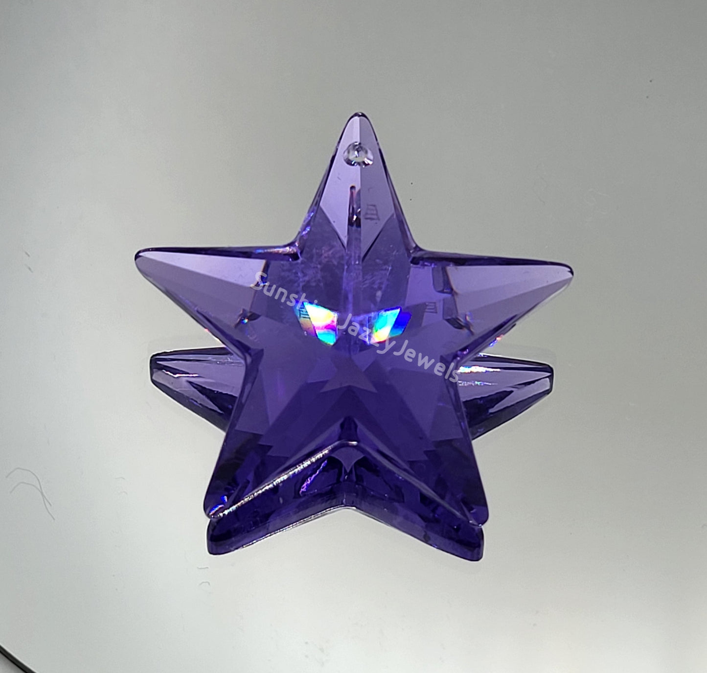 #8815 - Swarovski Crystal 28mm Star Pendant/ Prism; Many Color Choices!