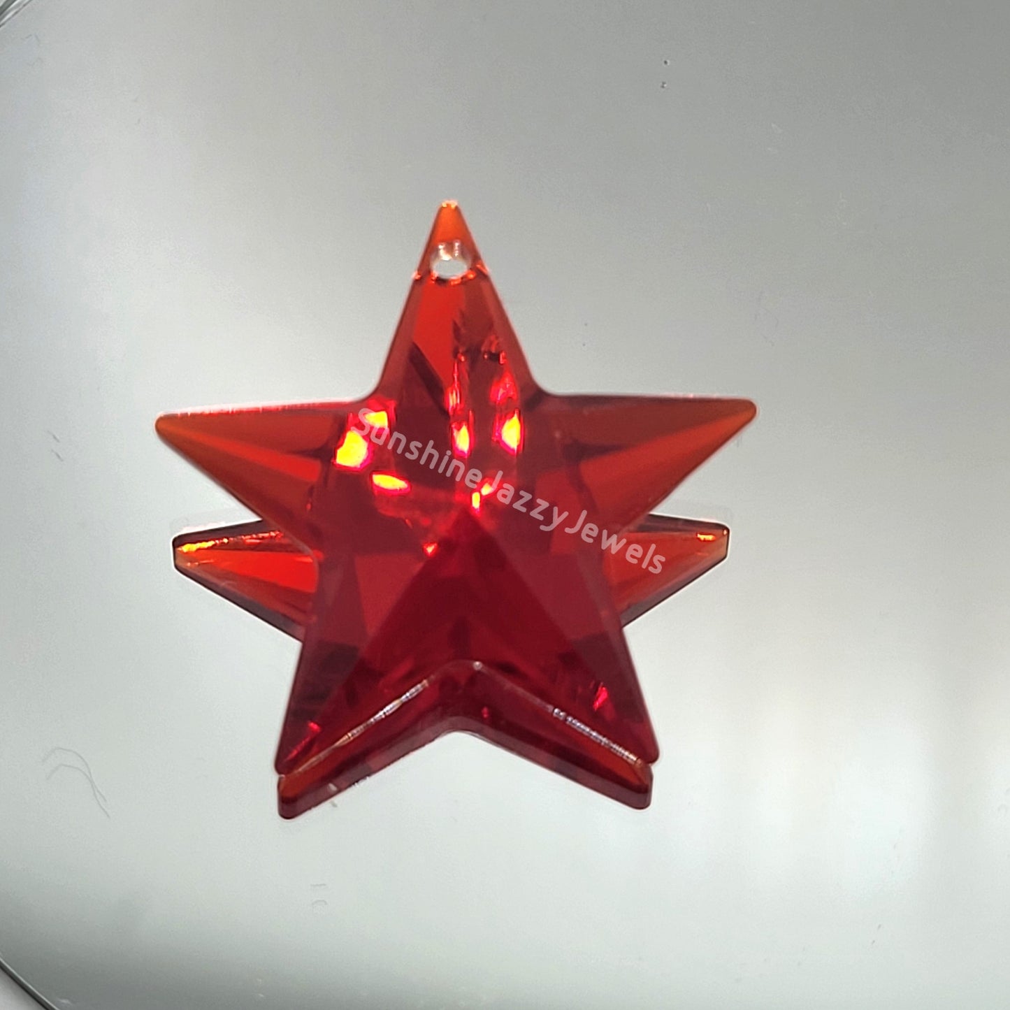 #8815 - Swarovski Crystal 28mm Star Pendant/ Prism; Many Color Choices!