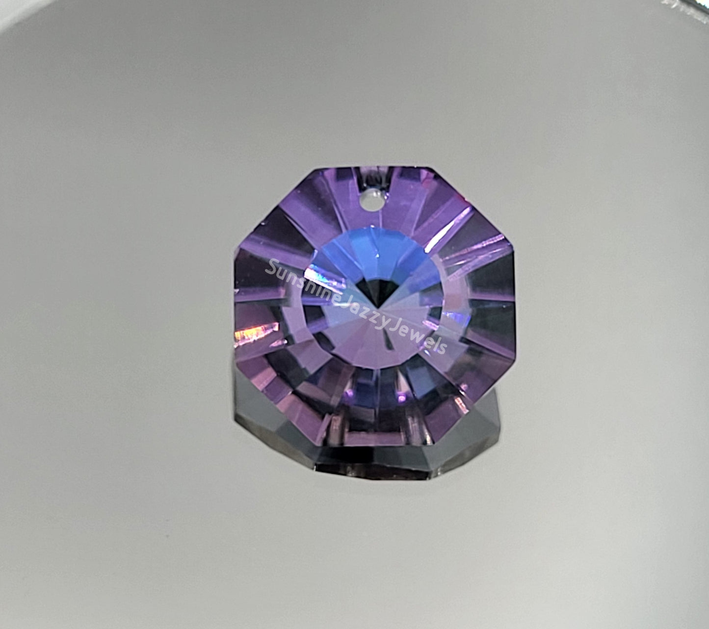 #6208 - Swarovski Crystal 18mm Sunburst Pendant; Multiple Color Choices!!