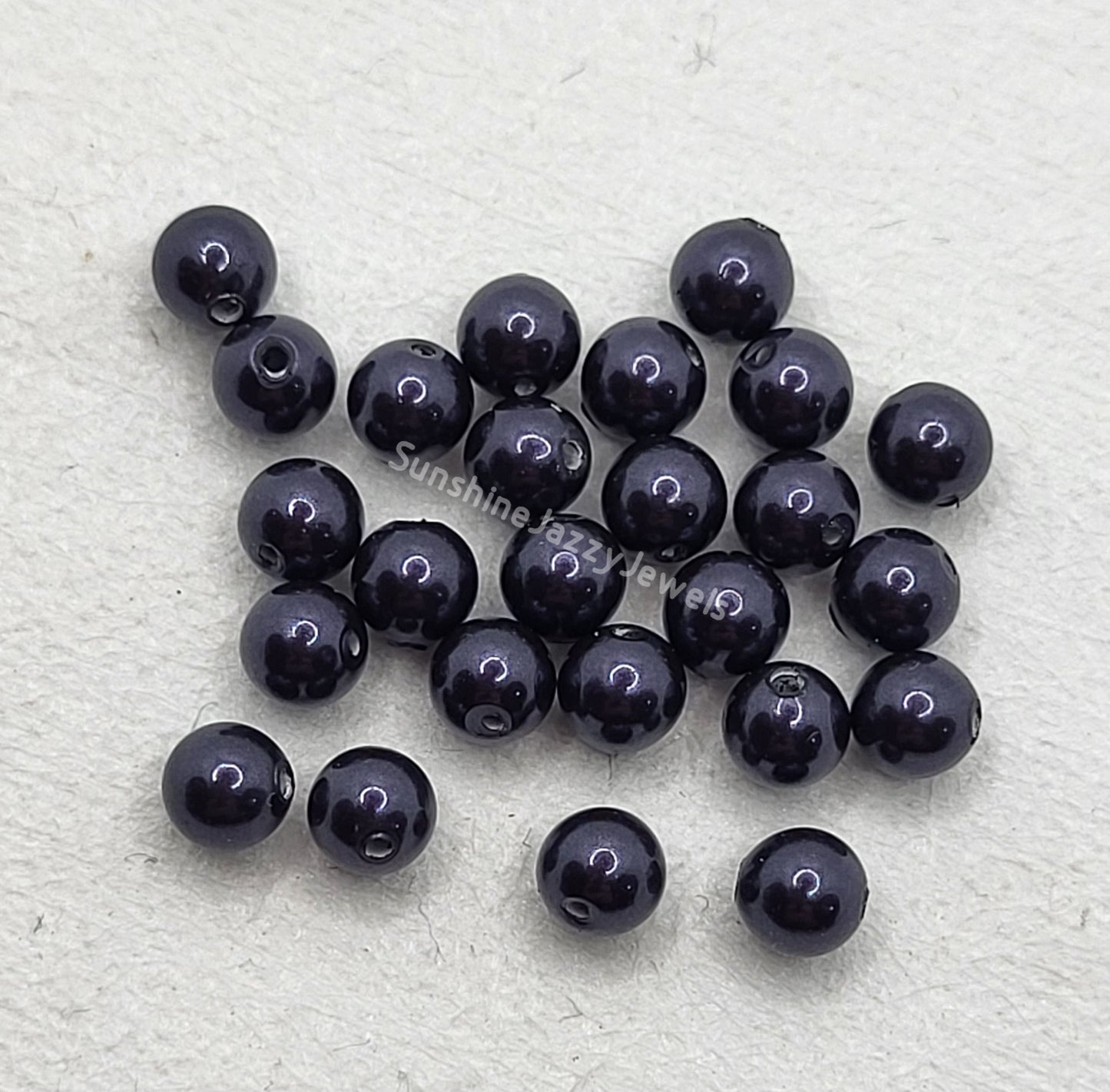 #5810 - Swarovski Crystal 4mm Round Pearls; 25pc per pack
