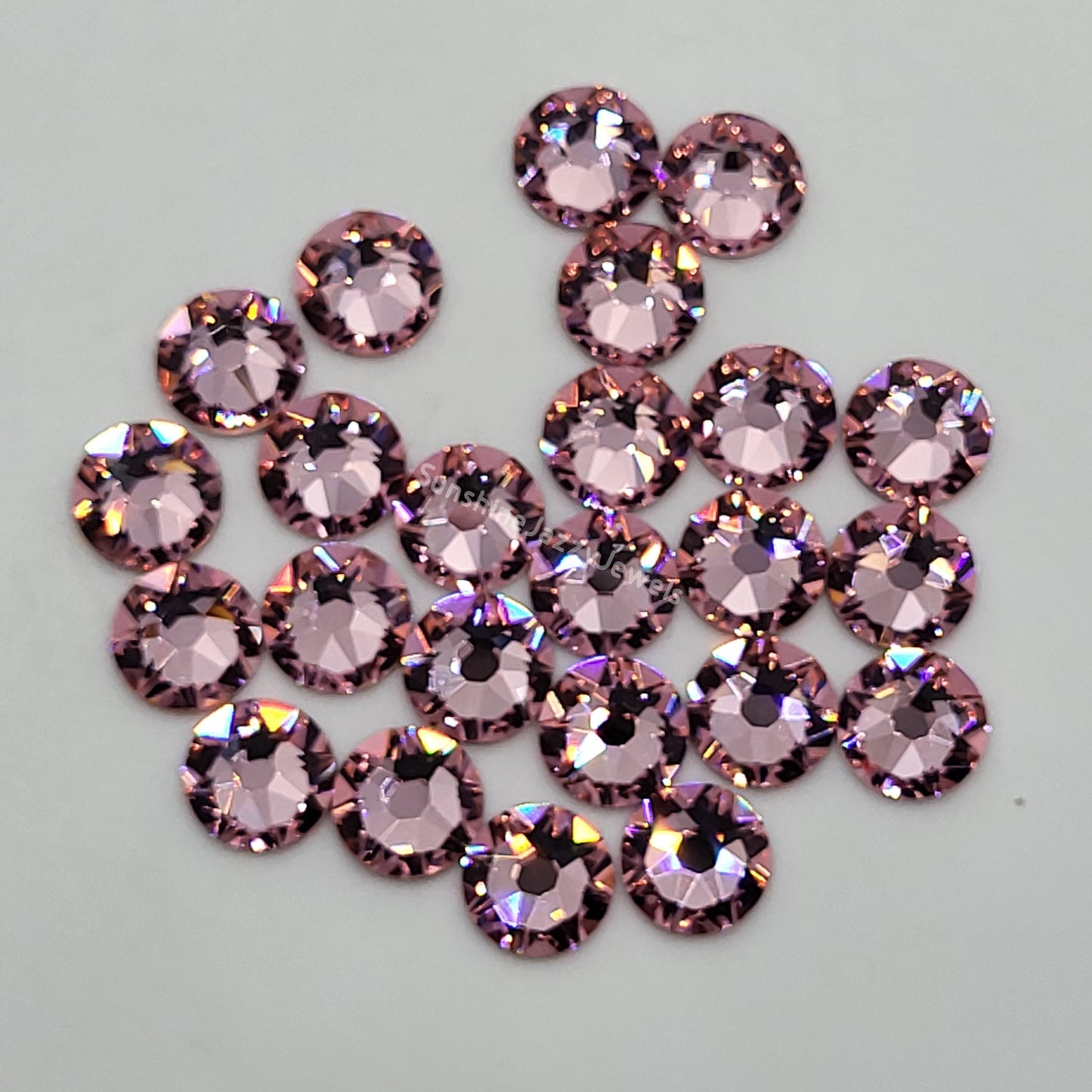 #2088 - Swarovski Crystal ss30 6mm Flatback Rhinestones; 12pc per pack