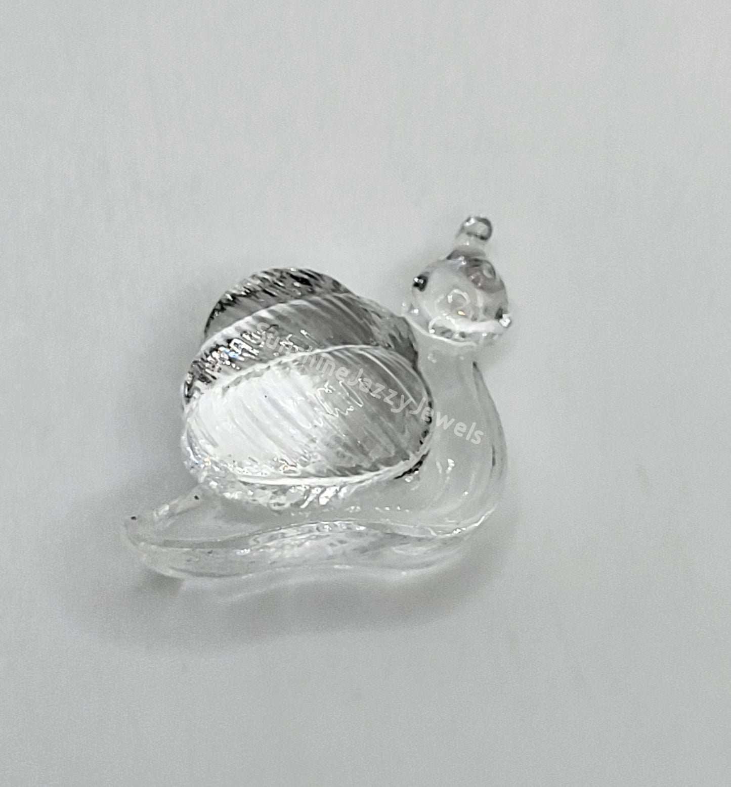 #6551 - Swarovski Crystal Snail Pendant; 2 Colors