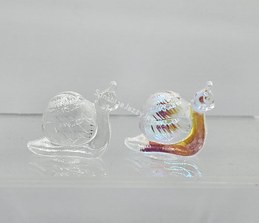 #6551 - Swarovski Crystal Snail Pendant; 2 Colors