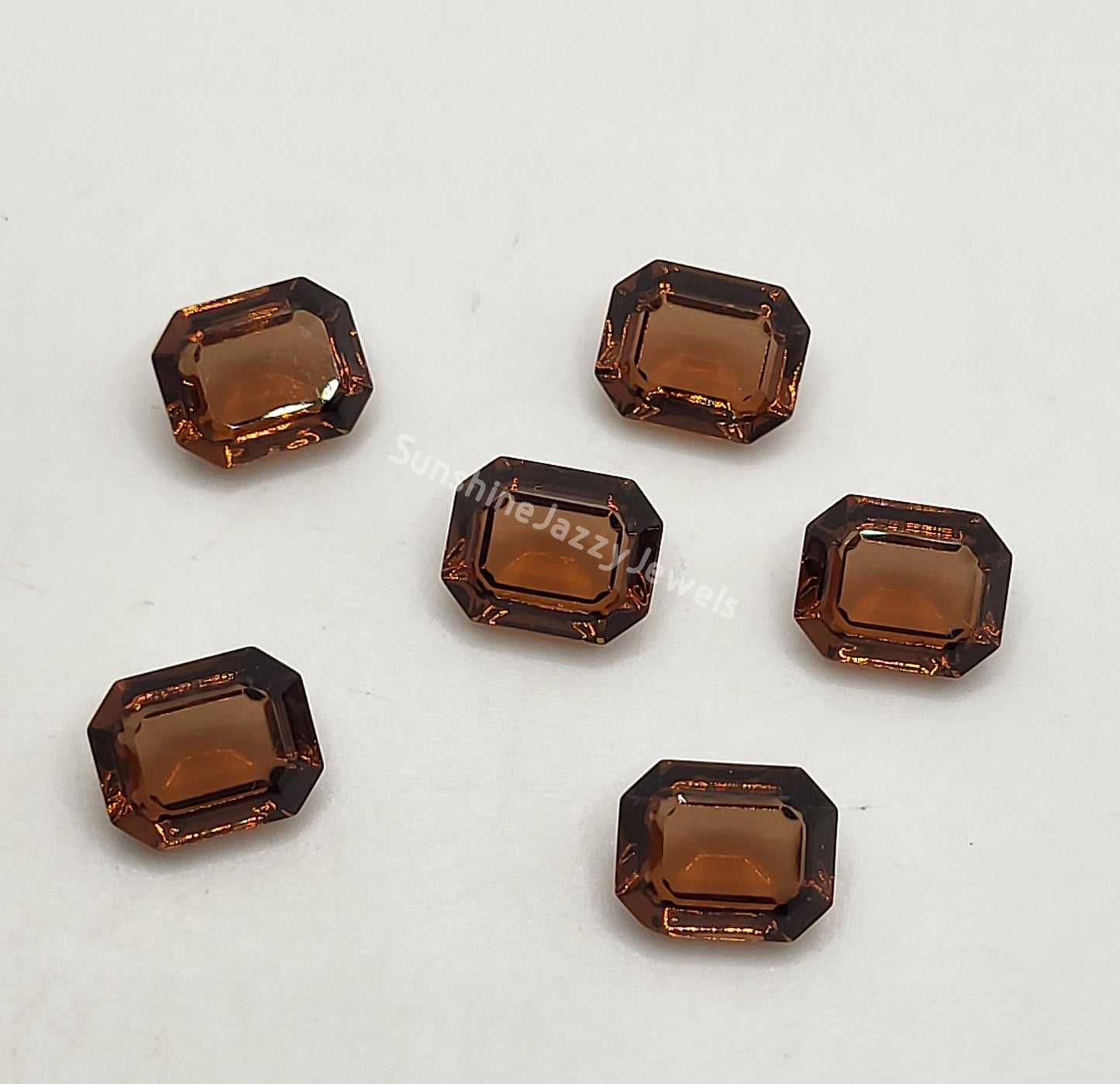 #4610/2 - Swarovski Crystal Table Cut (Rectangle) Octagon Stones; 6pc per pack