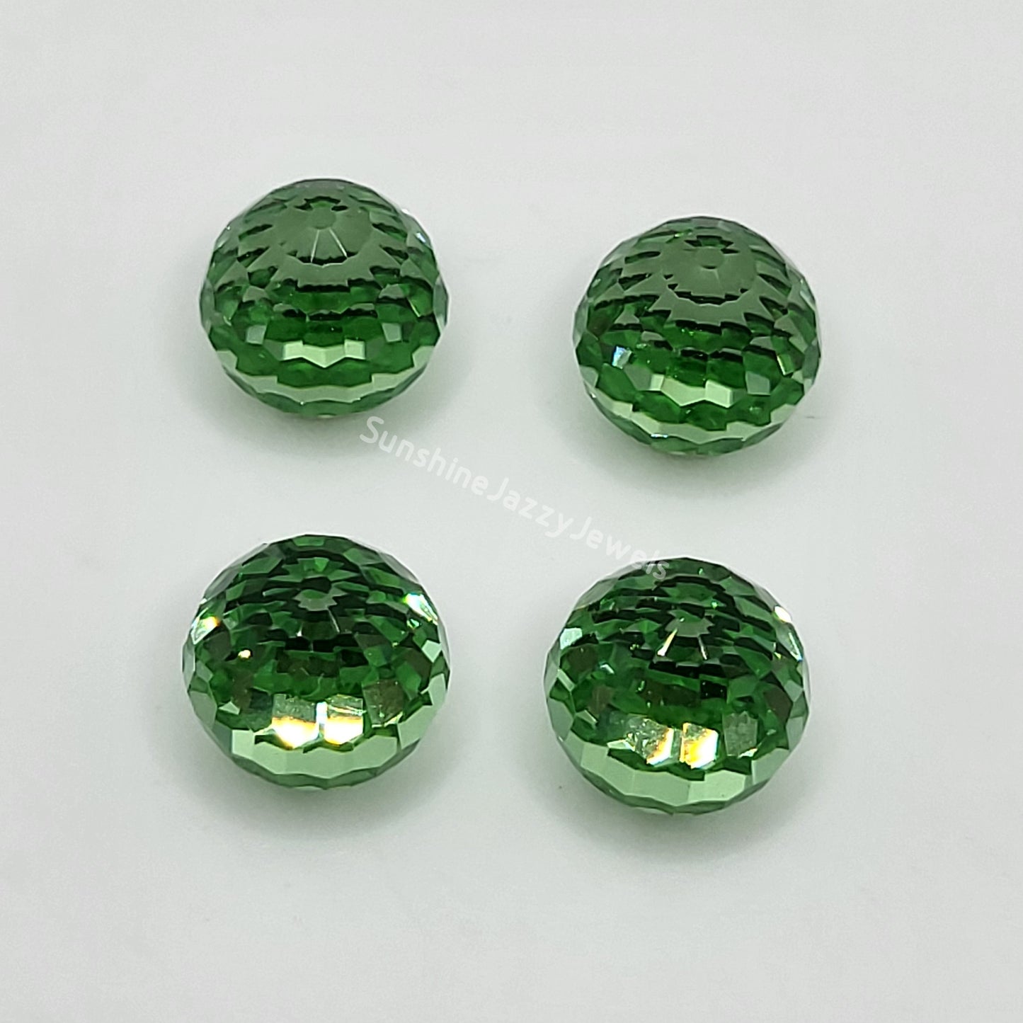 #4869 - Swarovski Crystal 8mm Disco Ball Fancy Stones; Multiple Colors; 4pc per pack