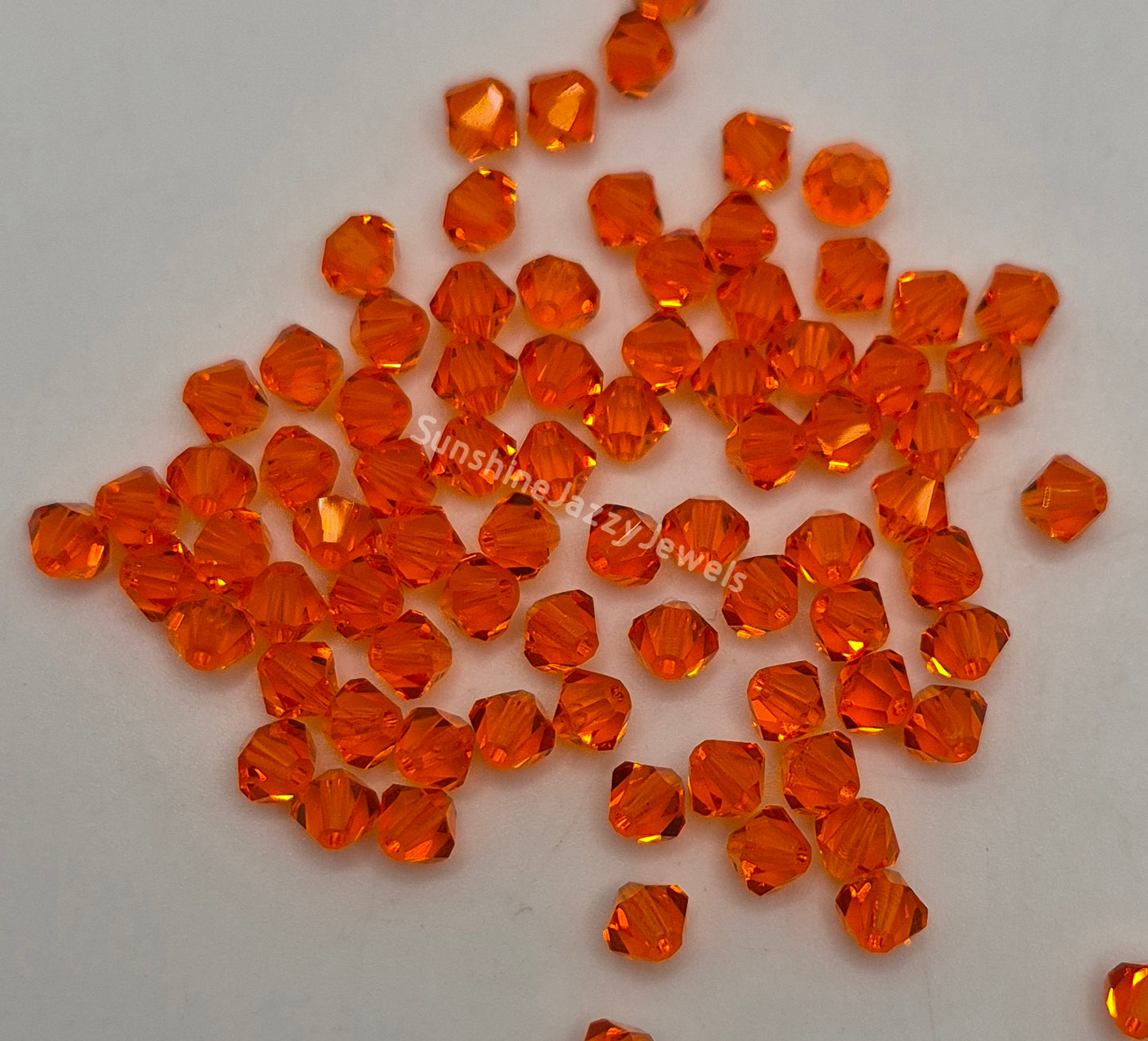 #5328 - Swarovski Crystal 4mm Bicone Beads; Classic Colors; 24pc per pack