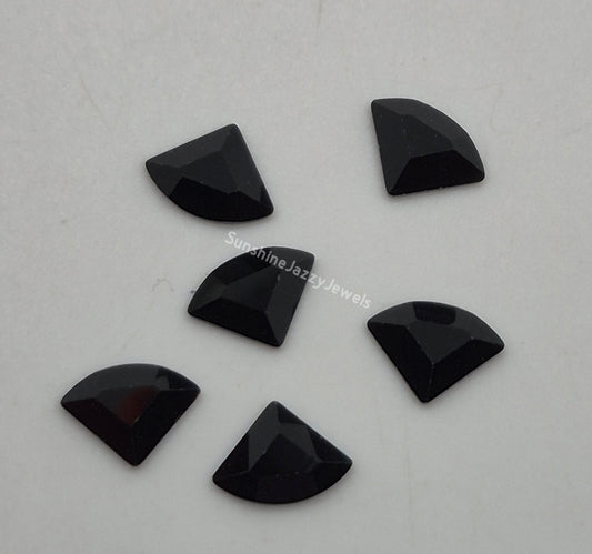#2715 - Swarovski Crystal 6mm Connector Flat Backs; 6pc per pack
