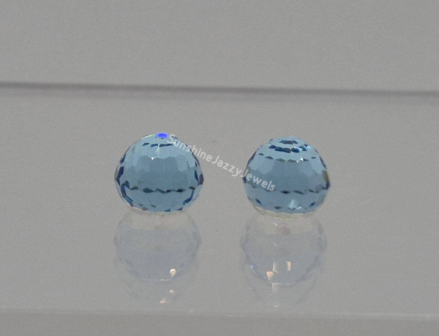 #4869 - Swarovski Crystal 6mm Disco Ball Fancy Stones; Multiple Colors; 6pc per pack