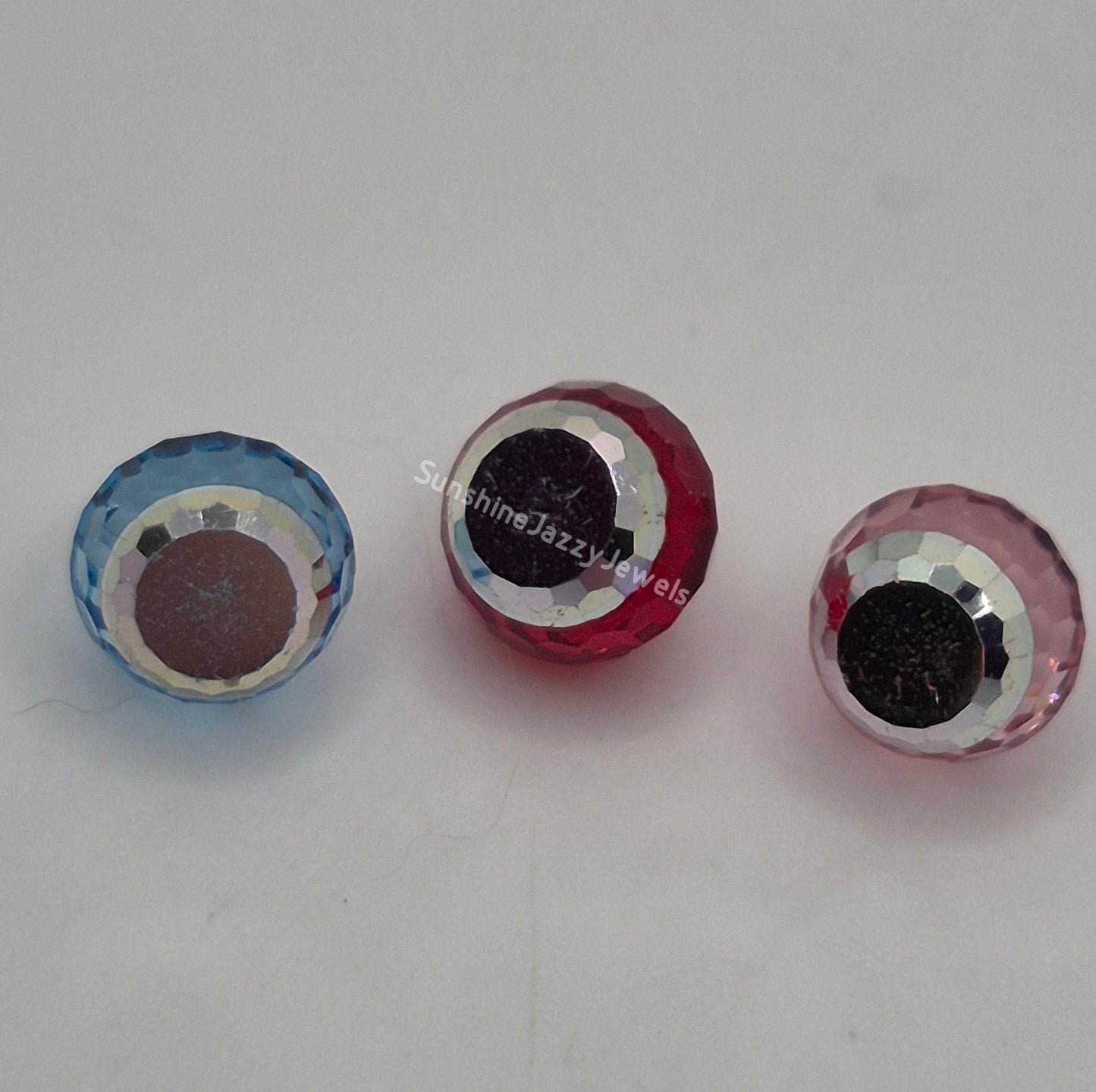 #4869 - Swarovski Crystal 6mm Disco Ball Fancy Stones; Multiple Colors; 6pc per pack