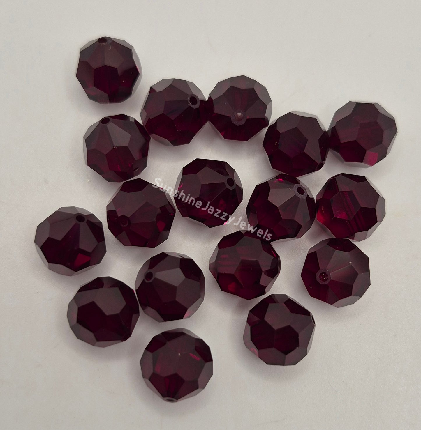 #5000 - Swarovski Crystal 10mm Round Beads; Classic Colors; 6pc per pack