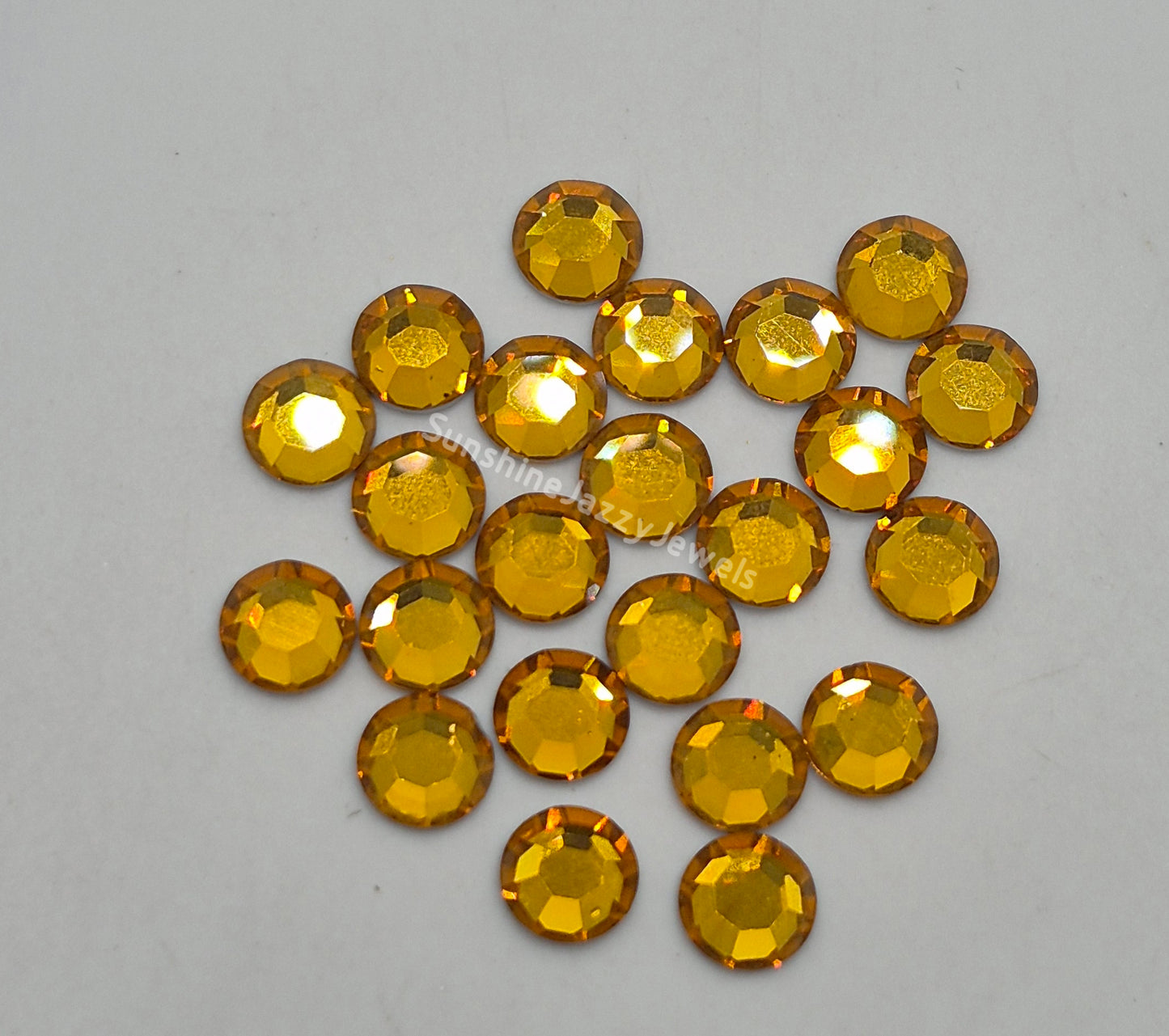 #2000 - Swarovski Crystal ss34 7mm Flatback Rhinestones; 12pc per pack; Multiple Colors