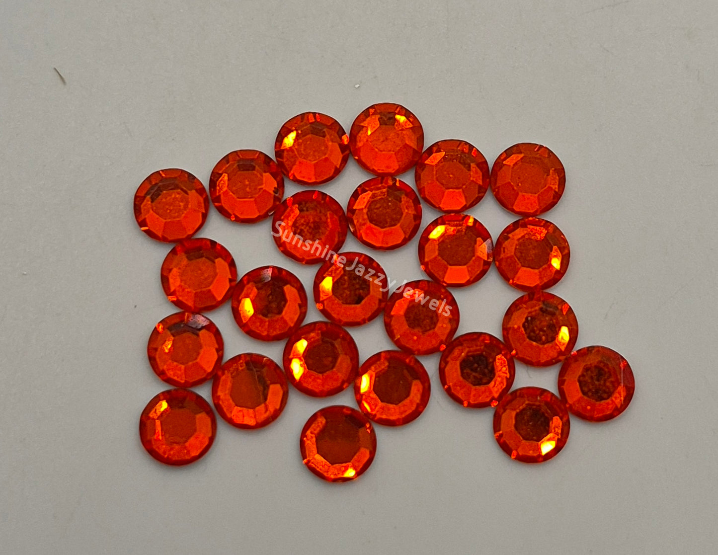 #2000 - Swarovski Crystal ss34 7mm Flatback Rhinestones; 12pc per pack; Multiple Colors