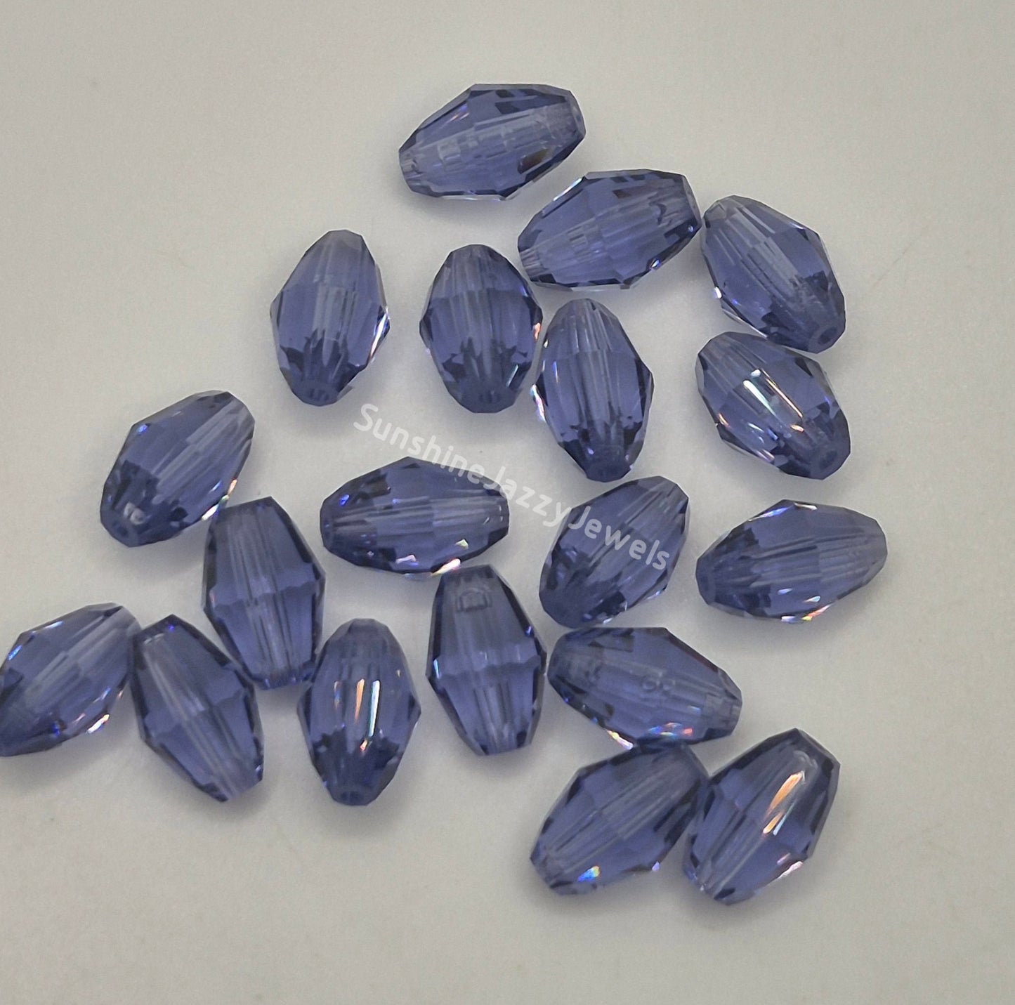 #5200 - Swarovski Crystal 9x6mm Oval Beads; 6pc per pack