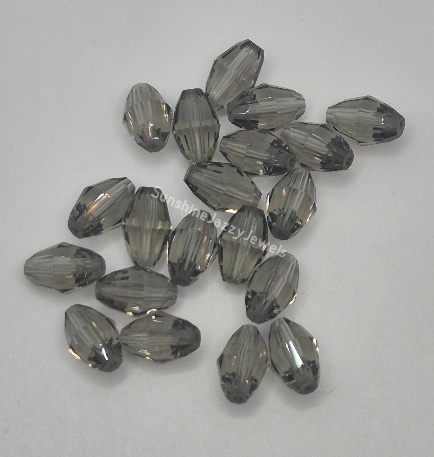 #5200 - Swarovski Crystal 9x6mm Oval Beads; 6pc per pack