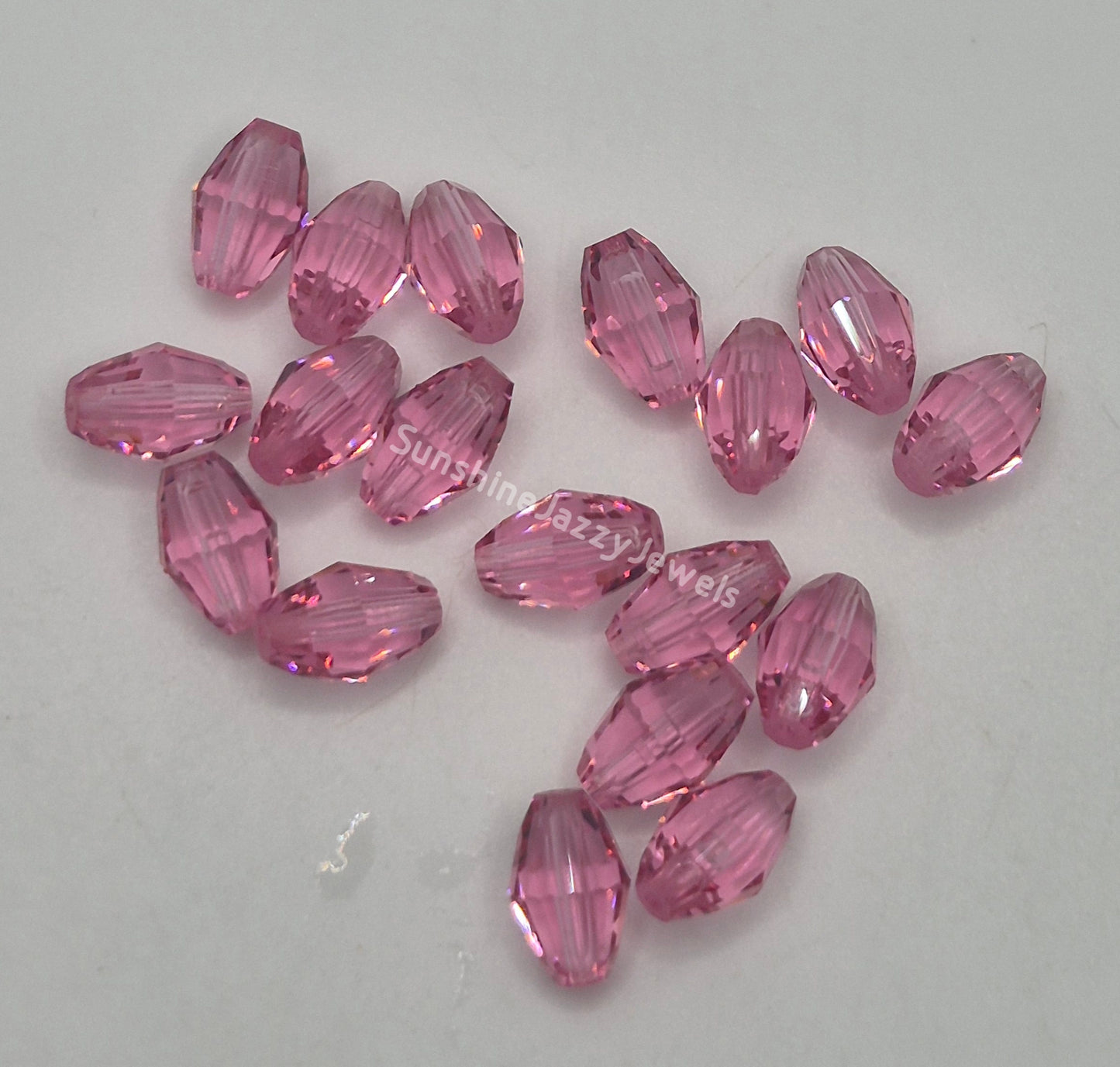 #5200 - Swarovski Crystal 9x6mm Oval Beads; 6pc per pack