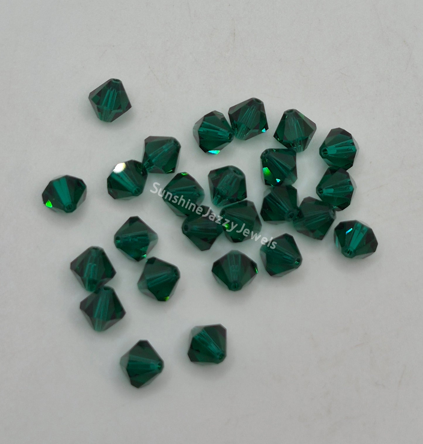#5301 - Swarovski Crystal 7mm Bicone Beads; Multiple Colors; 12pc per pack