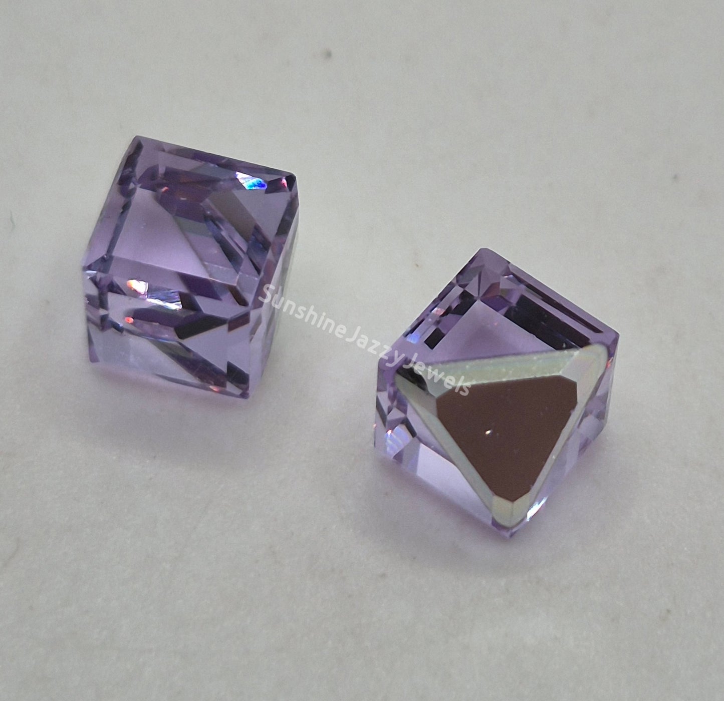 #4841 - Swarovski Crystal 6mm Fancy Stone; 6pc per pack; Multiple Color Choices