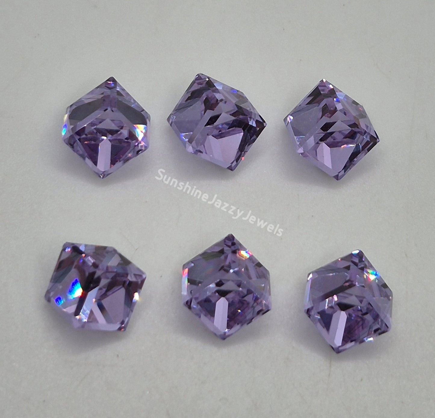 #4841 - Swarovski Crystal 6mm Fancy Stone; 6pc per pack; Multiple Color Choices