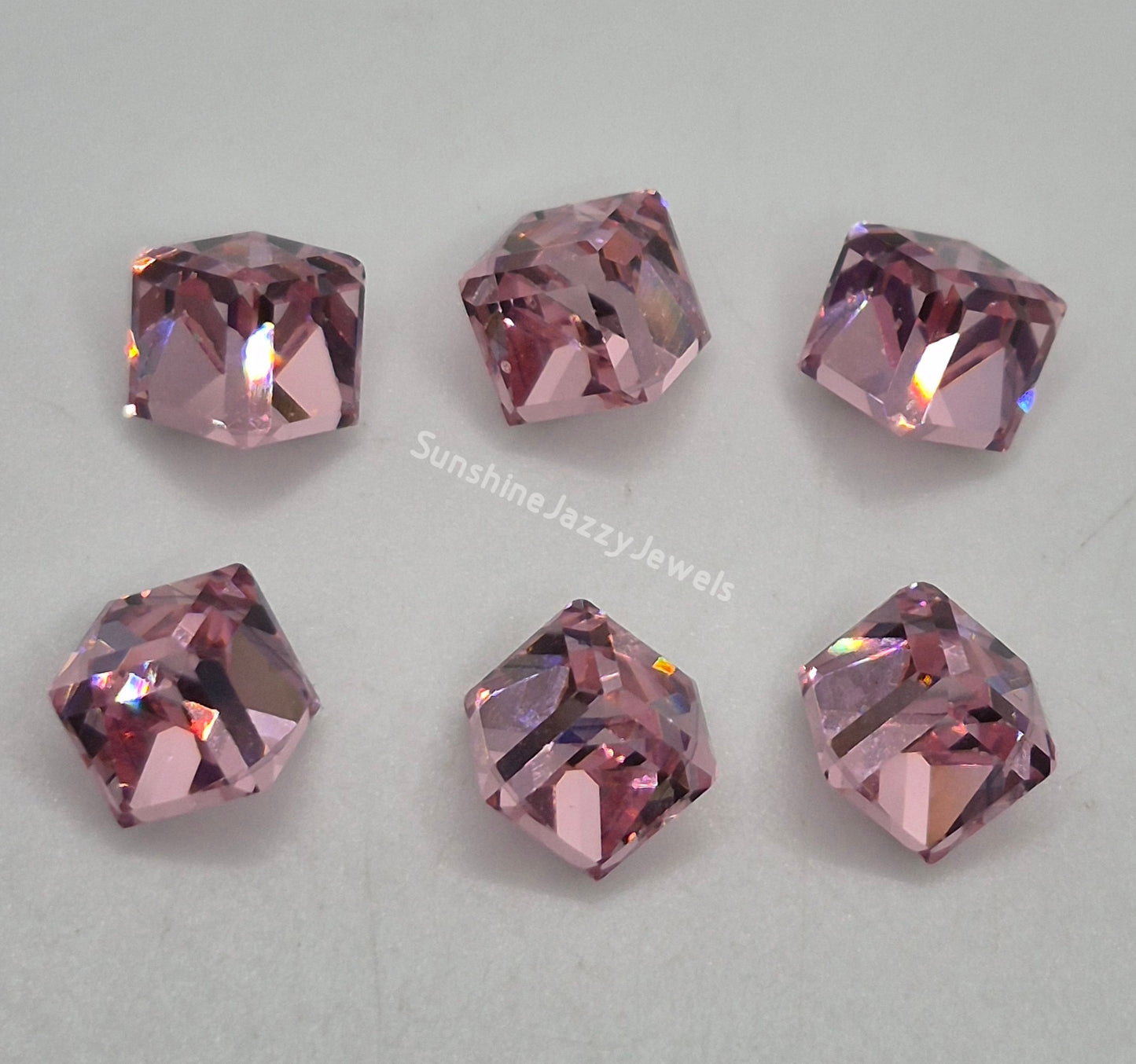 #4841 - Swarovski Crystal 6mm Fancy Stone; 6pc per pack; Multiple Color Choices