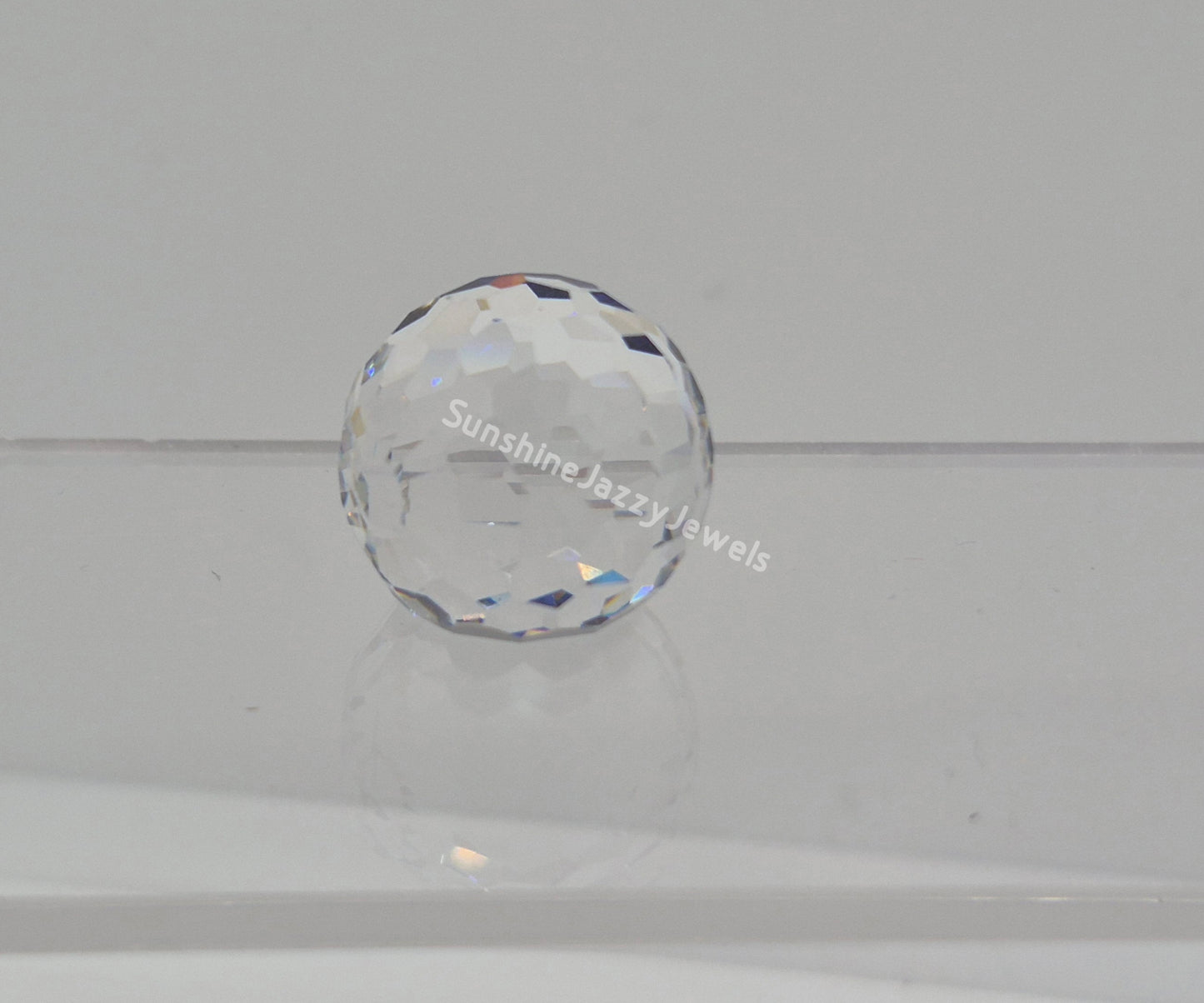#4869 - Swarovski Crystal Heliotrope Disco Ball Fancy Stone; 12mm or 18mm
