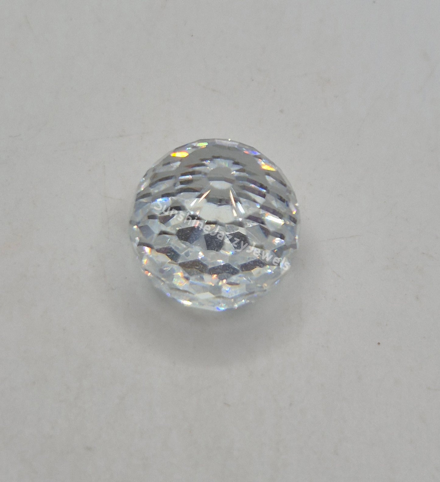 #4869 - Swarovski Crystal Comet Argent Light CAL Disco Ball Fancy Stone; 12mm, 14mm, or 16mm