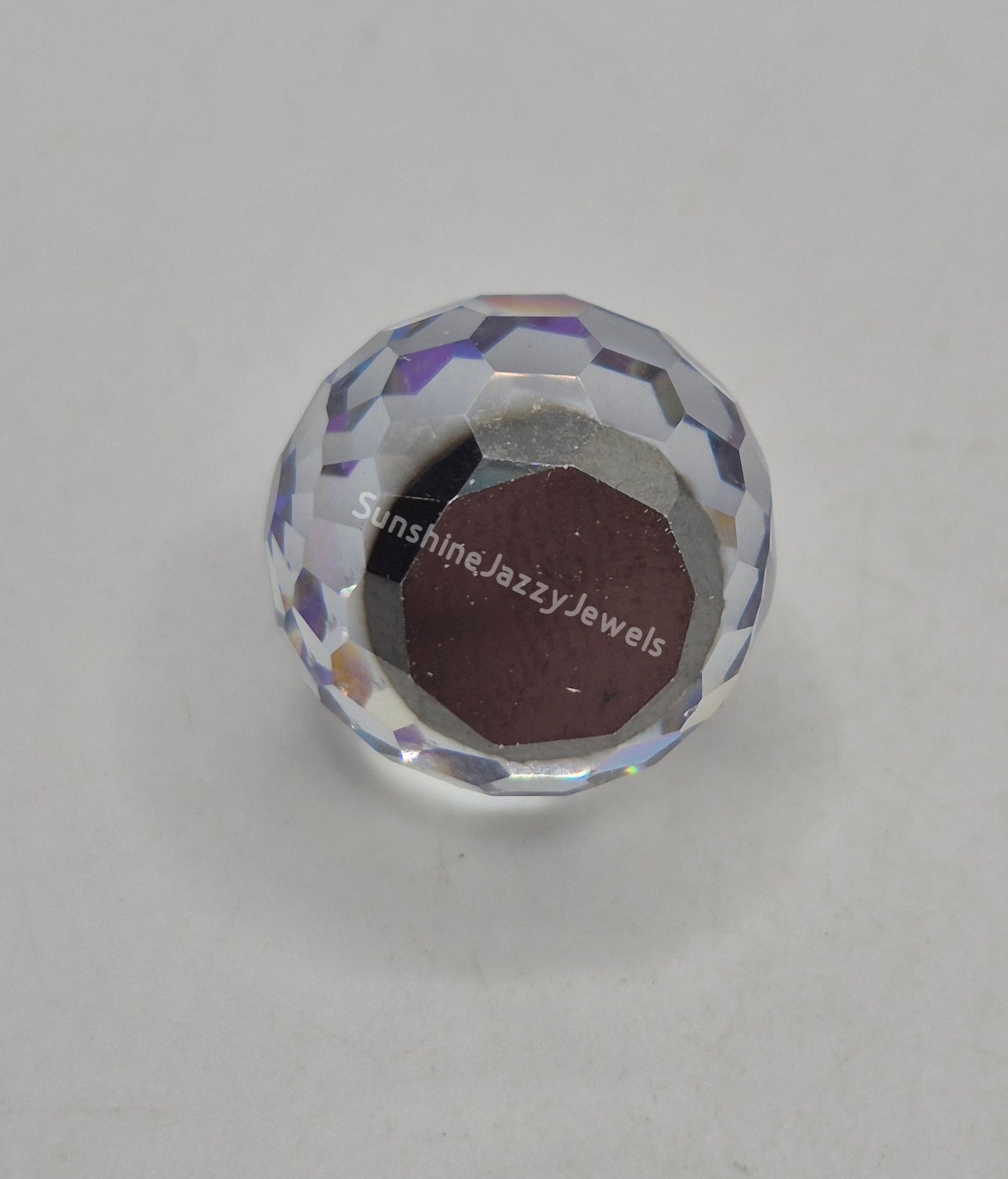 #4869 - Swarovski Crystal Bermuda Blue Disco Ball Fancy Stone; 5 Sizes
